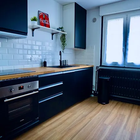 Apartment Valenstay - Duplex Stade Du Hainaut Avec Terrasse Valenciennes